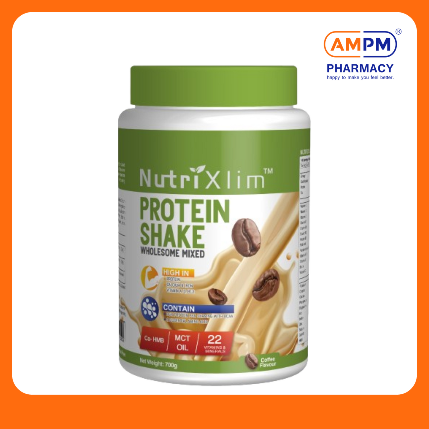 NUTRIXLIM Protein Shake (Coffee) 700g