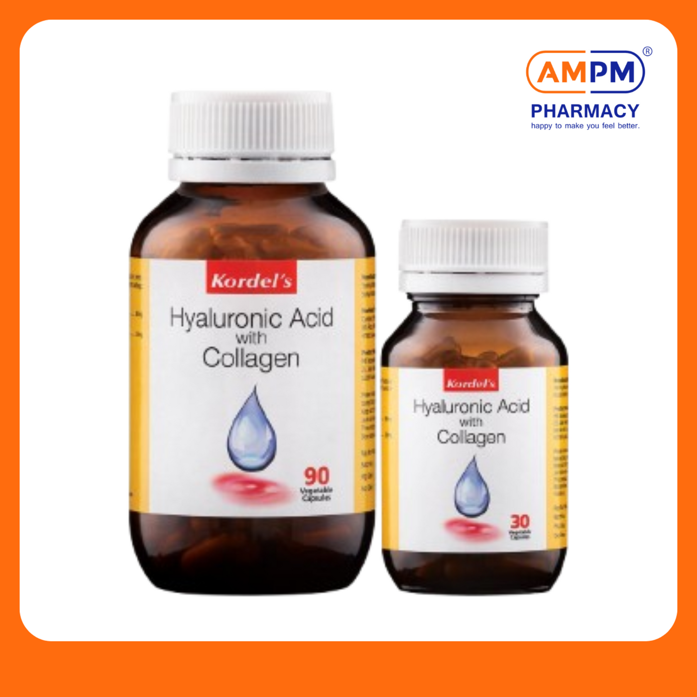 KORDEL'S Hyaluronic Acid W/Collagen Cap (90's + 30's)