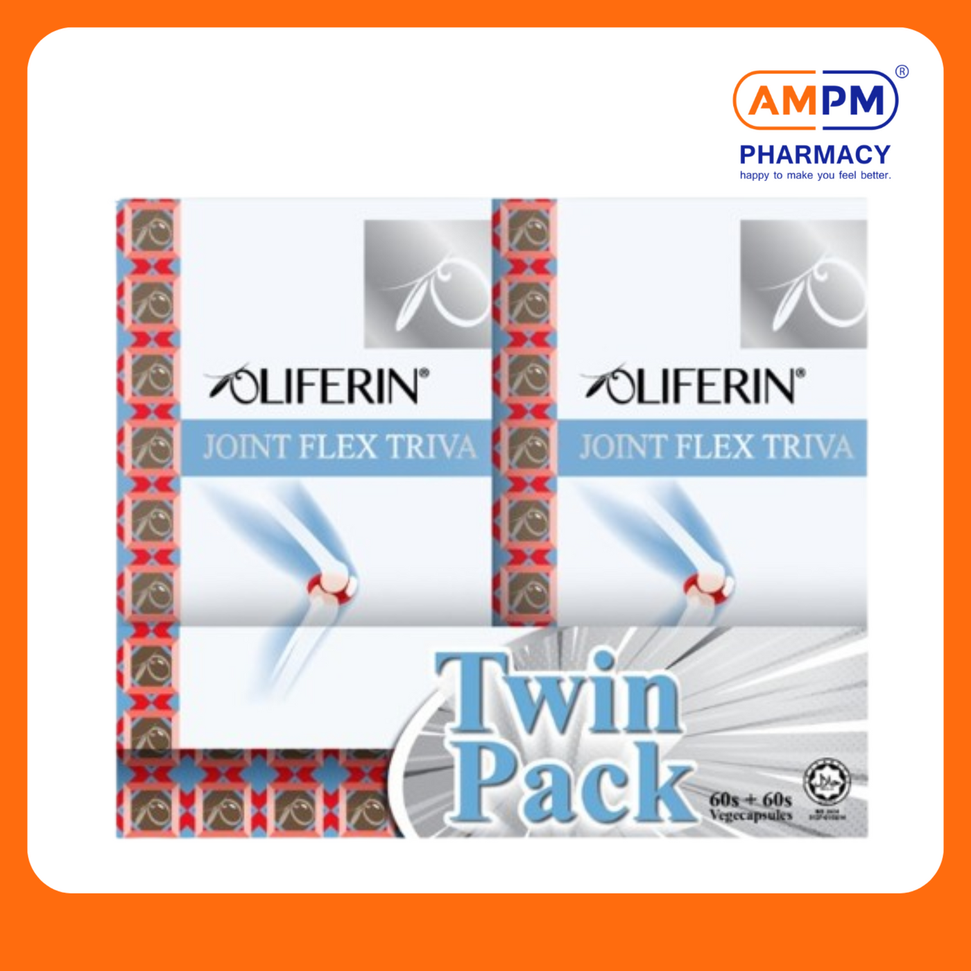 NUTRIVA OLIFERIN Joint Flex Triva Capsule (60's x 2)