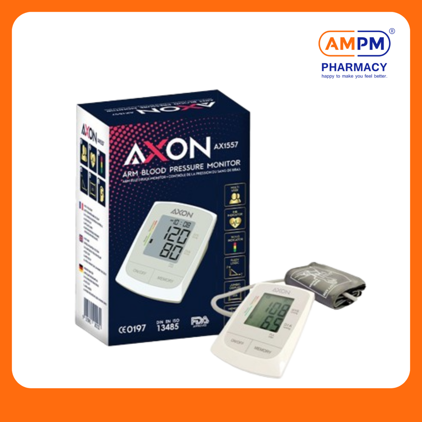 AXON Arm BP Monitor (AX1557)