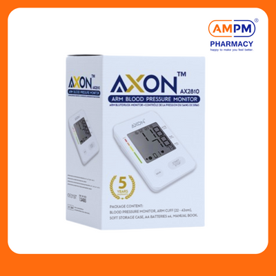 AXON Arm BP Monitor W/AC Adaptor (AX2810)