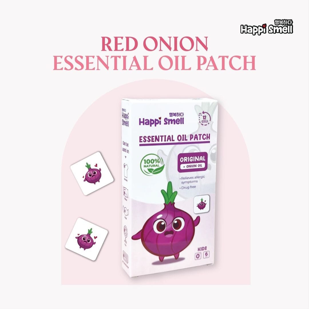 HAPPI SMELL Onion Essential Oil Patch (6's)