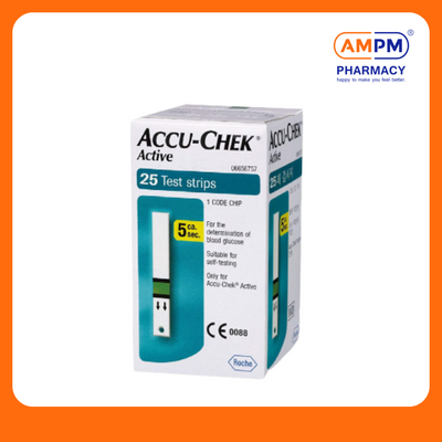 ACCU-CHEK Active Test Strip (25's)