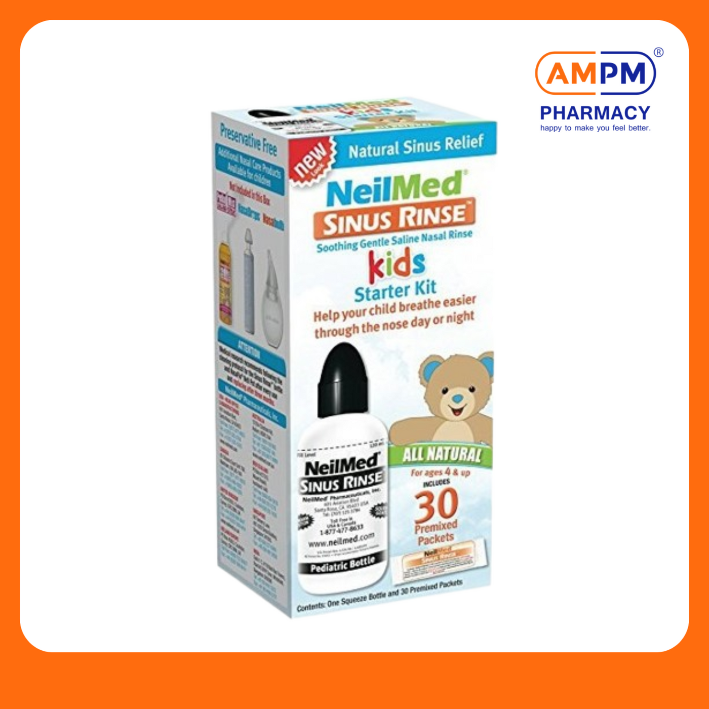 NeilMed Sinus Rinse Pediatric Kids (30's)