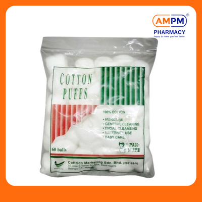 PAN-MATE Cotton Balls (100's x 2)