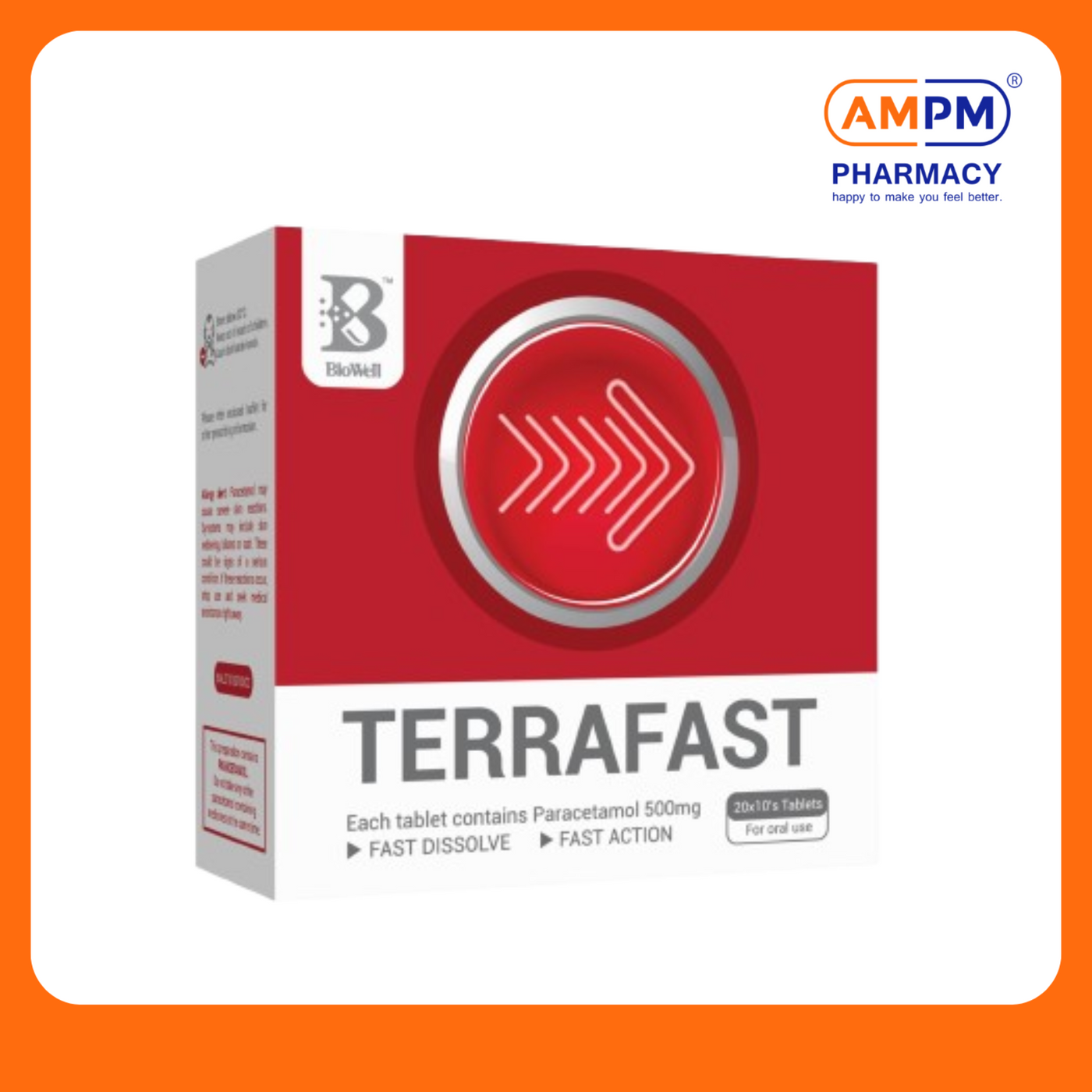 BIOWELL Terrafast 500mg Tab (200's)