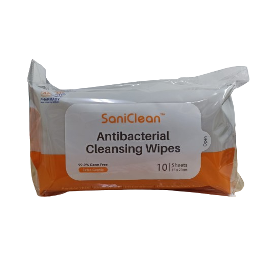 AM PM ANTIBACTERIAL WIPES 10's x 3