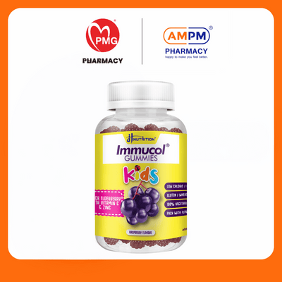 JH NUTRITION Immucol Kids Black Elderberry Gummies (60's)