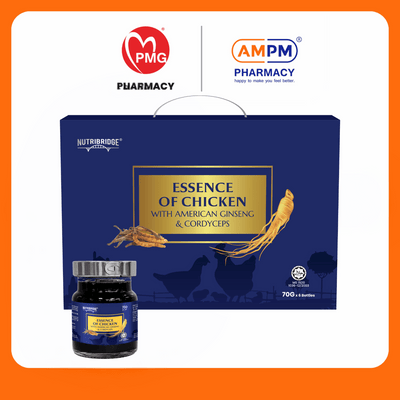 NUTRIBRIDGE ESSENCE OF CHICKEN W/AMERICAN GINSENG & CORDYCEPS 6x70g