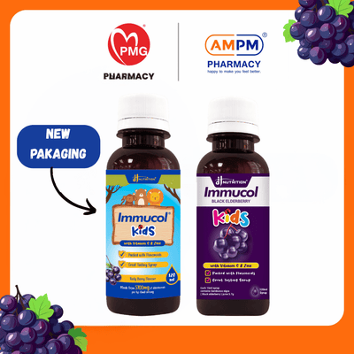 JH NUTRITION Immucol Kids Black Elderberry 120ml