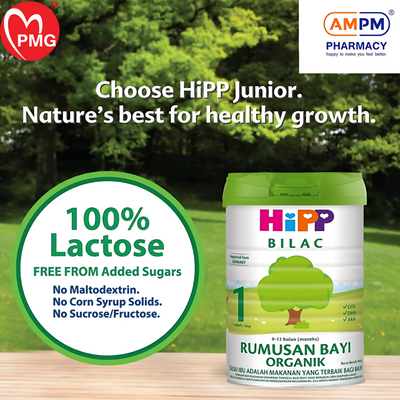 HIPP - Susu Formula Bayi Organik HIPP BILAC Tahap 1 (0-12 Bulan) 900g – HIPP BILAC Organic Infant Formula Step One (0-12mths) 900g