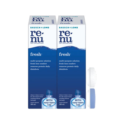 RENU Fresh 120ml x 2 (Foc Lens Case)