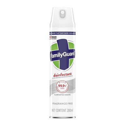 FAMILY GUARD DISINFECTANT SPRAY (FRAGRANCE FREE)