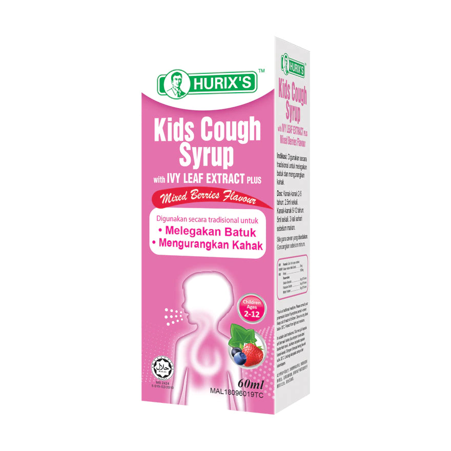 HURIX'S Cough Syrup Mixed Berries 60ml