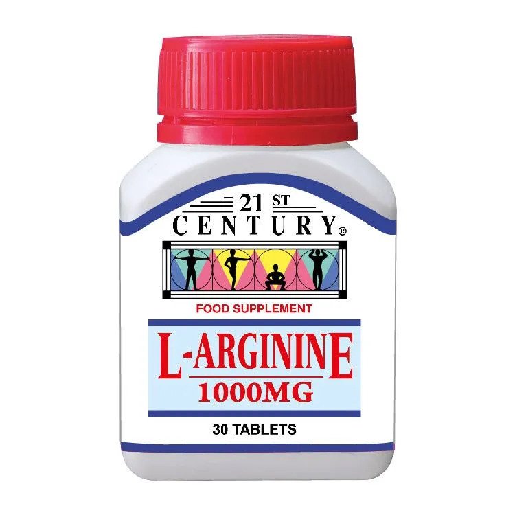 21st CENTURY L-ARGININE 1000mg TABLET 30's