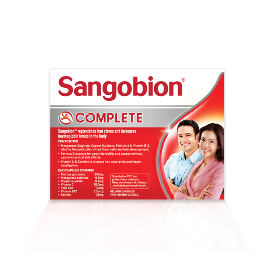 SANGOBION COMPLETE CAP 28's