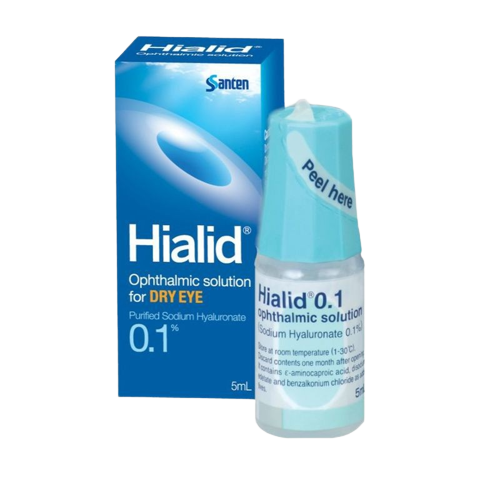 HIALID 0.1% OPTH SOLUTION 5ml