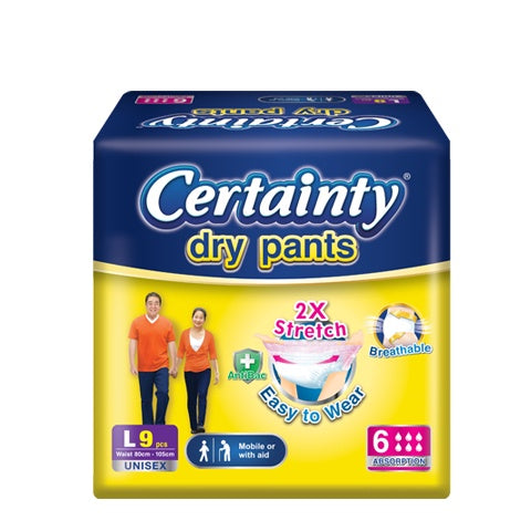 CERTAINTY DRYPANTS REGULAR PACK