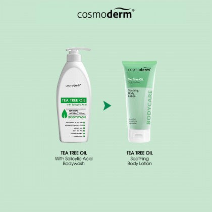COSMODERM TEA TREE OIL SOOTHING BODY LOTION 125ml