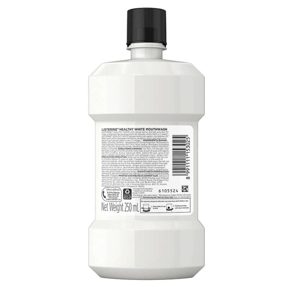 LISTERINE Healthy White 250ml