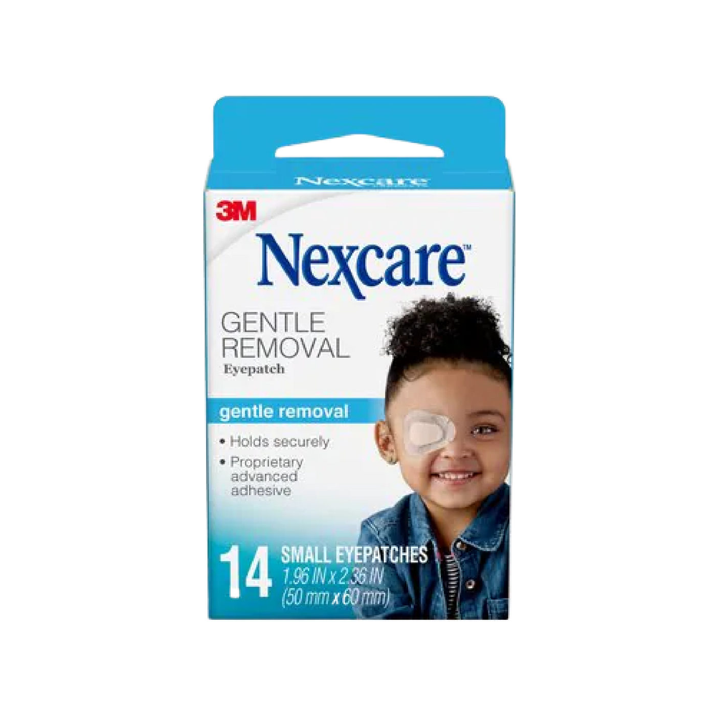 3M NEXCARE SENSITIVE SKIN SMALL EYE PATCH 14's