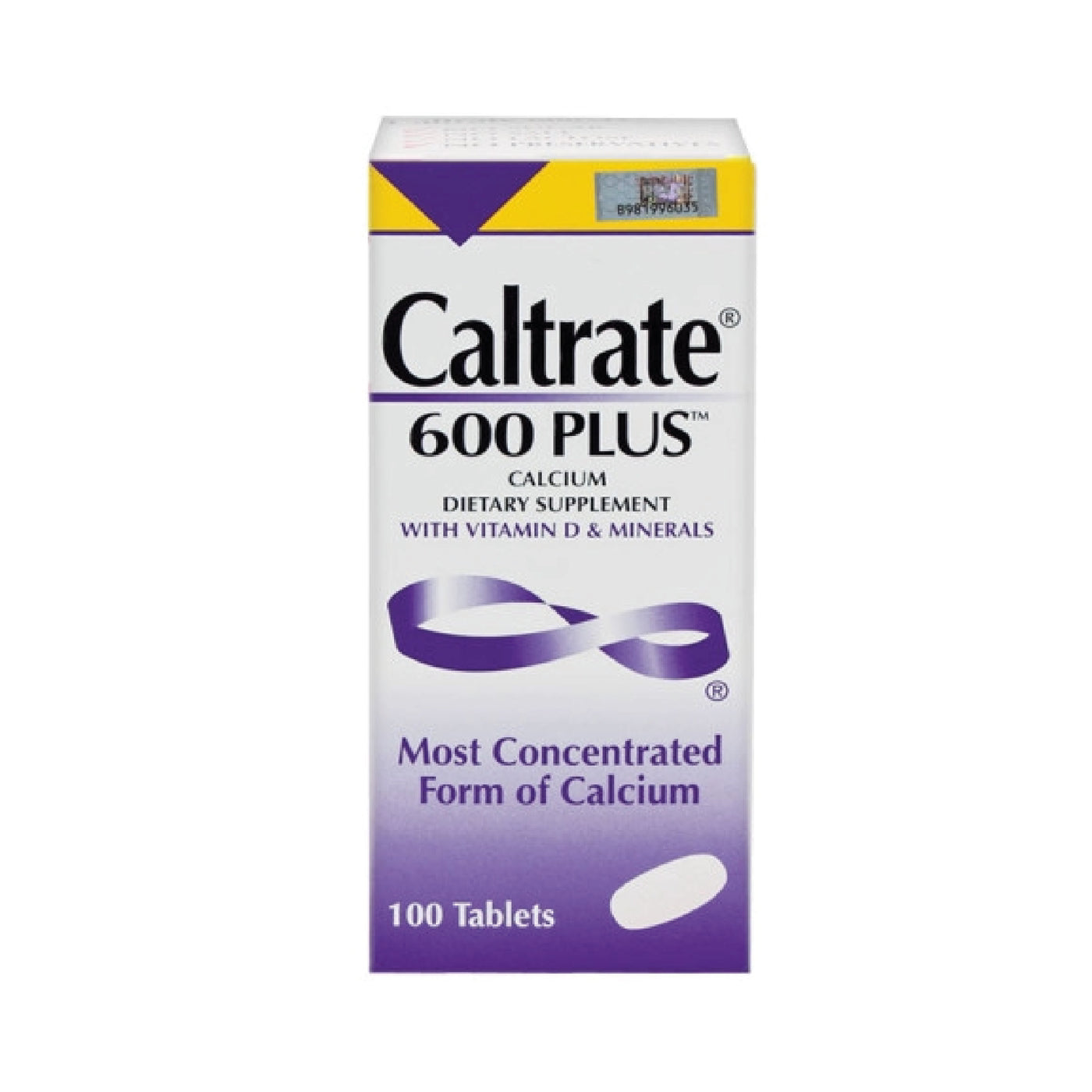 CALTRATE 600 PLUS TABLET 100's
