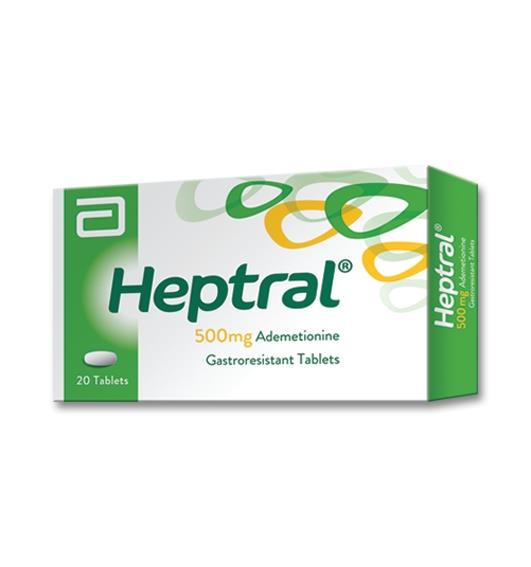 ABBOTT HEPTRAL 500mg TABLET 20's