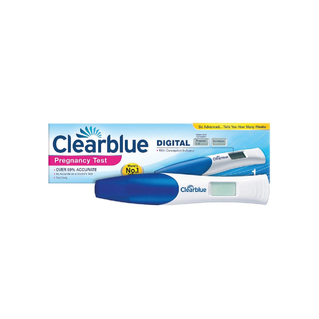 CLEARBLUE DIGITAL PREGNANCY TEST WITH CONCEPTION 1's