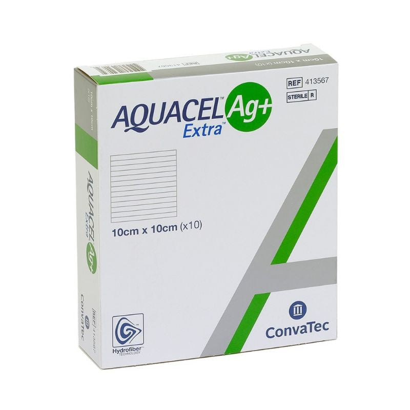 CONVATEC (413567) AQUACEL AG+EXTRA 10cm x 10