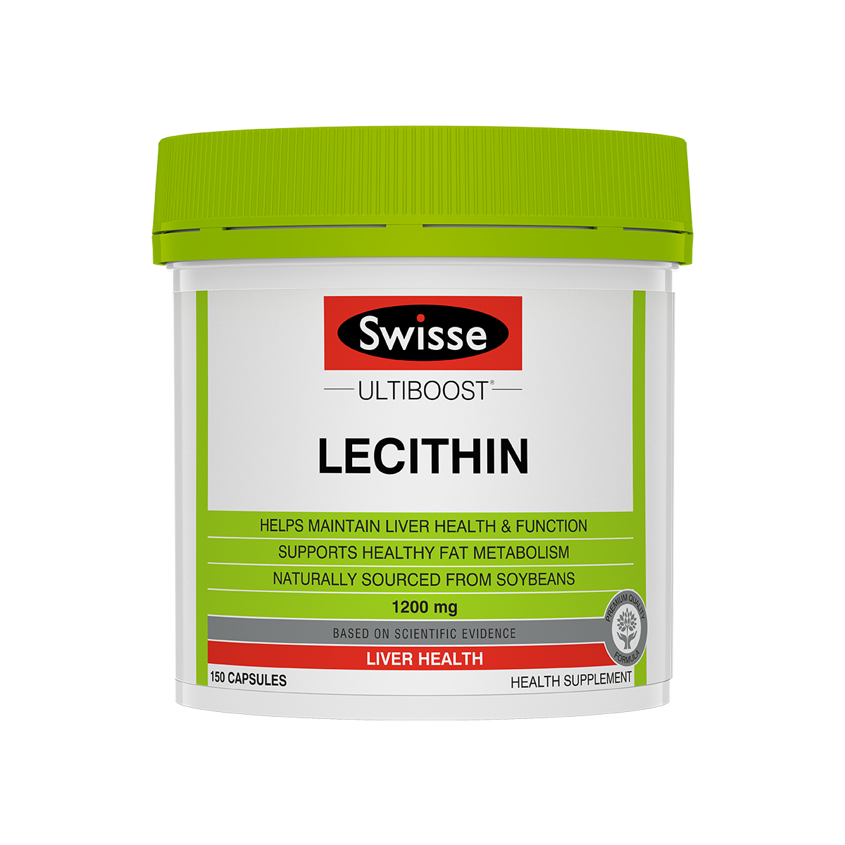 SWISSE ULTIBOOST LECITHIN 1200mg CAPSULE 150's