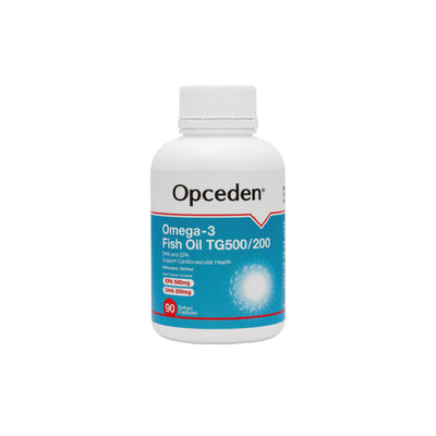 OPCEDEN Omega-3 Fish Oil TG500/200mg Capsule (90's x 2)