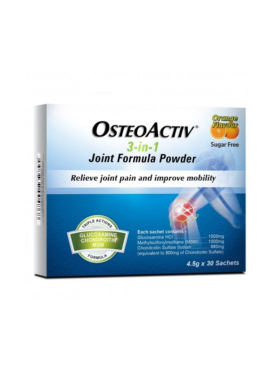 OSTEOACTIV 3-IN-1 JOINT FORMULA POWDER 30's