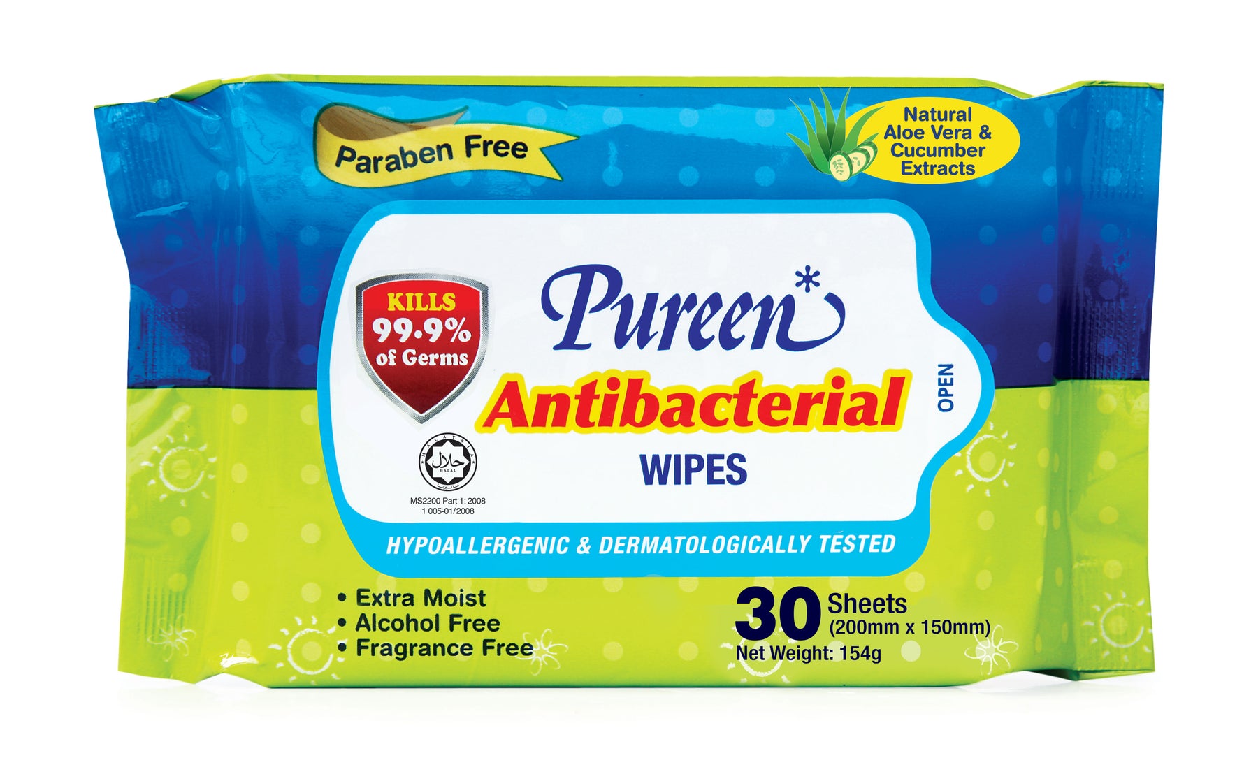 PUREEN ANTIBACTERIAL WIPES AM PM Pharmacy eStore