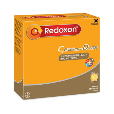 REDOXON VITAMIN C + CALCIUM + D +B6 EFFERVESCENT (ORANGE) TABLET