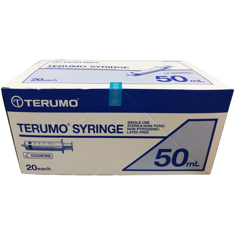 TERUMO SYRINGE 50cc/ml (EST) (SS*50ESE) 20's
