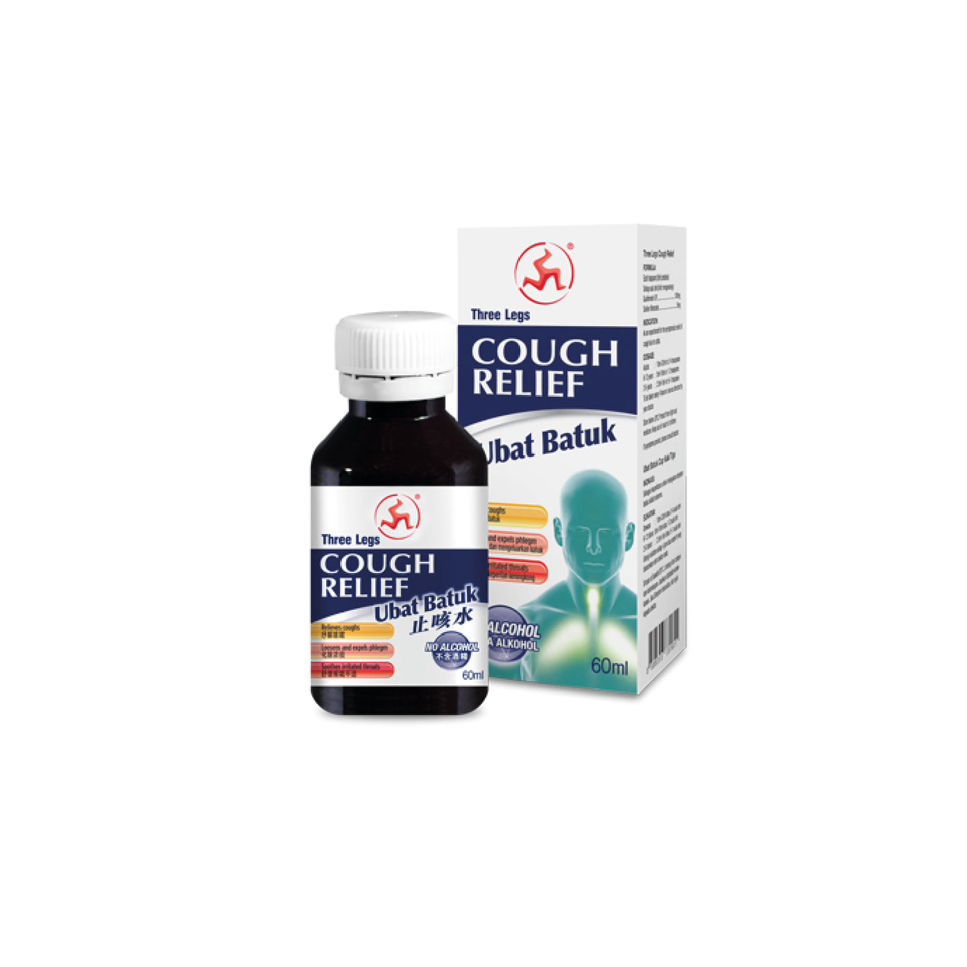 THREE LEGS ADULT COUGH SYRUP (COUGH-S)