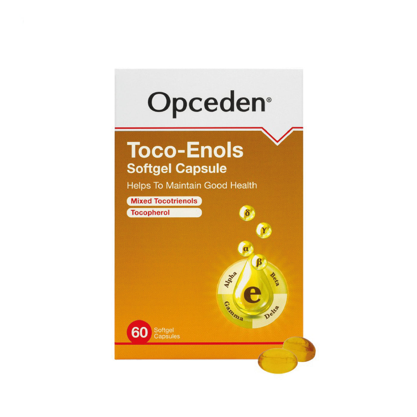 OPCEDEN TOCO-ENOLS CAPSULE 60's