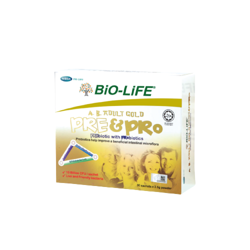 BIO-LIFE AB ADULT GOLD PRE & PRO 30's – AM PM Pharmacy eStore