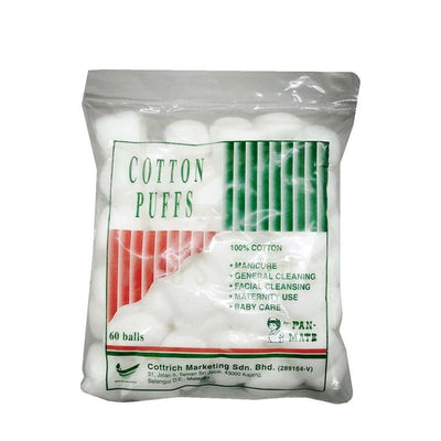 PAN-MATE Cotton Balls (100's x 2)