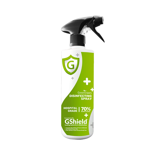 GREENWIPES DISINFECTANT SPRAY 70% ALCOHOL 500ml (MD-7030-S)