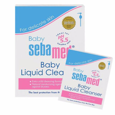 SEBAMED BABY LIQUID CLEANSER 1000ml FREE 200ml (BBLIQ1000GWP)