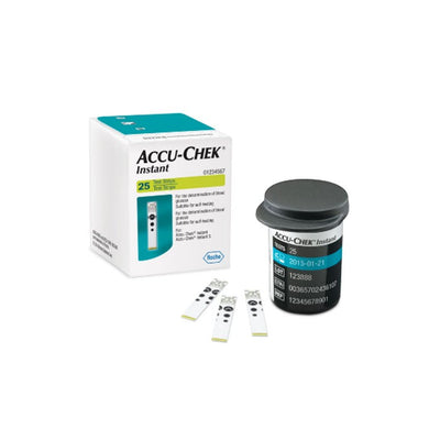 ACCU-CHEK Instant Test Strip (25's)