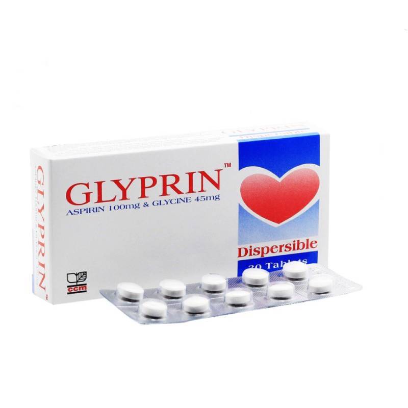 GLYPRIN 100mg DISPERSIBLE TABLET 30's