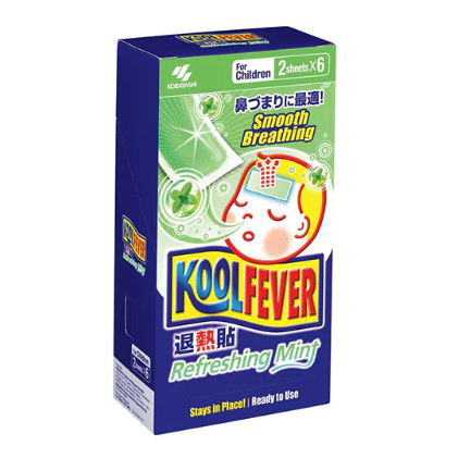 KOOL FEVER REFRESHING MINT 2's x 6