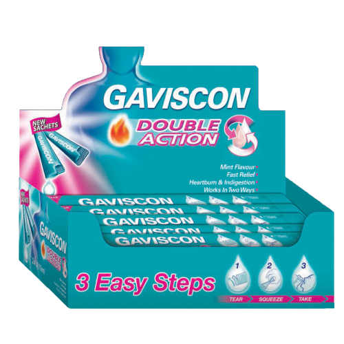 GAVISCON DOUBLE ACTION SACHET 10ml