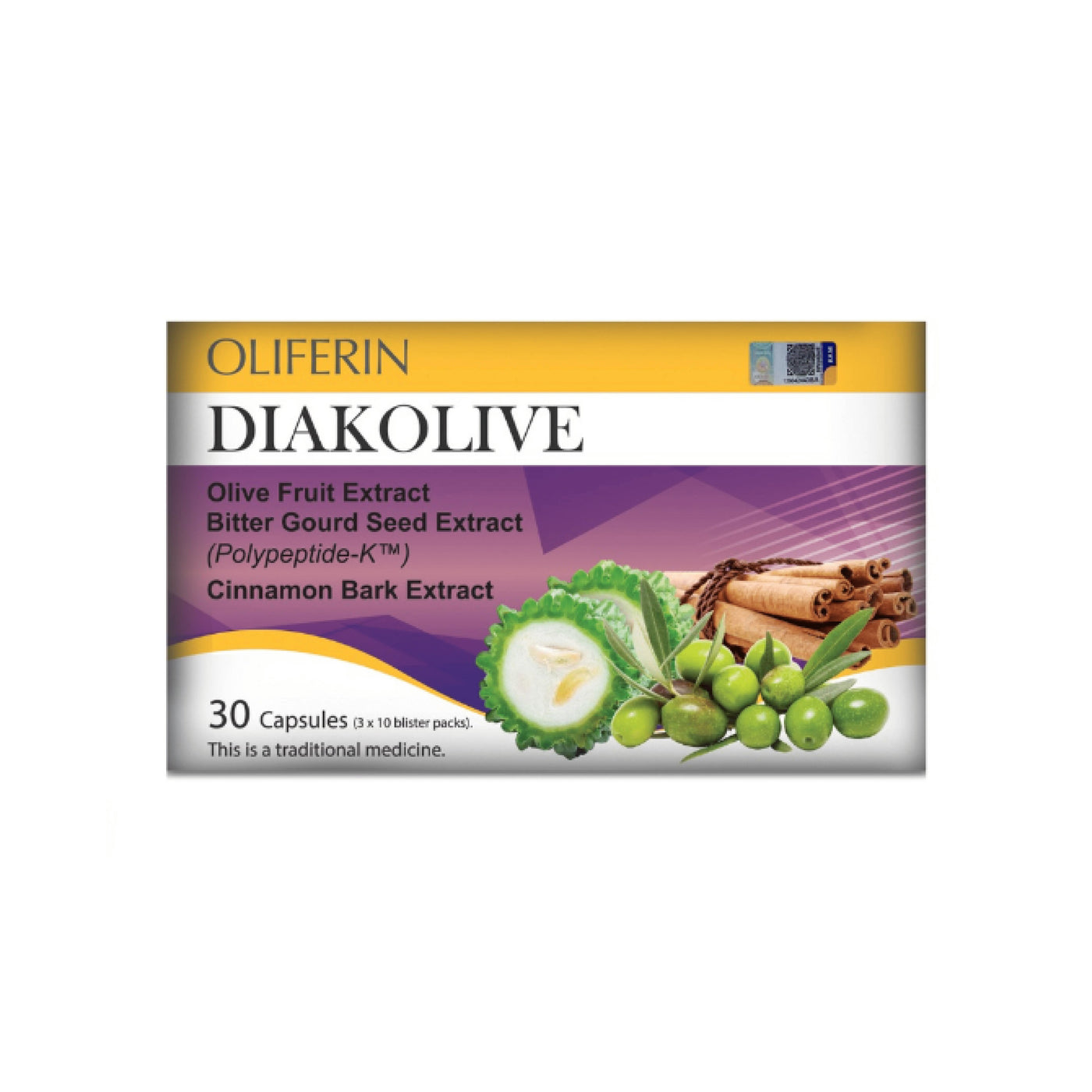 NUTRIVA OLIFERIN Diakolive Capsule (30's)