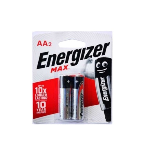 ENERGIZER MAX AA BATTERIES 2's